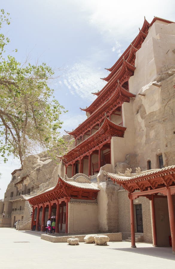 Mogao Caves in Dunhuang, China